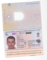 Fake Lithuanian passports for sale